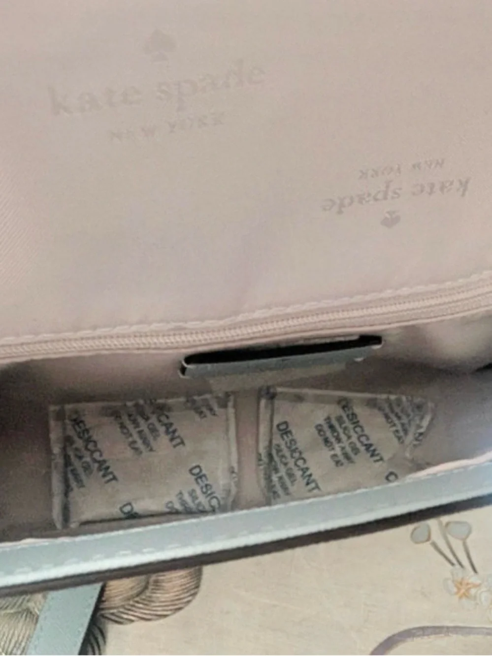Kate Spade Ocean Fog Pale Blue Cove Street Dody Crossbody Purse